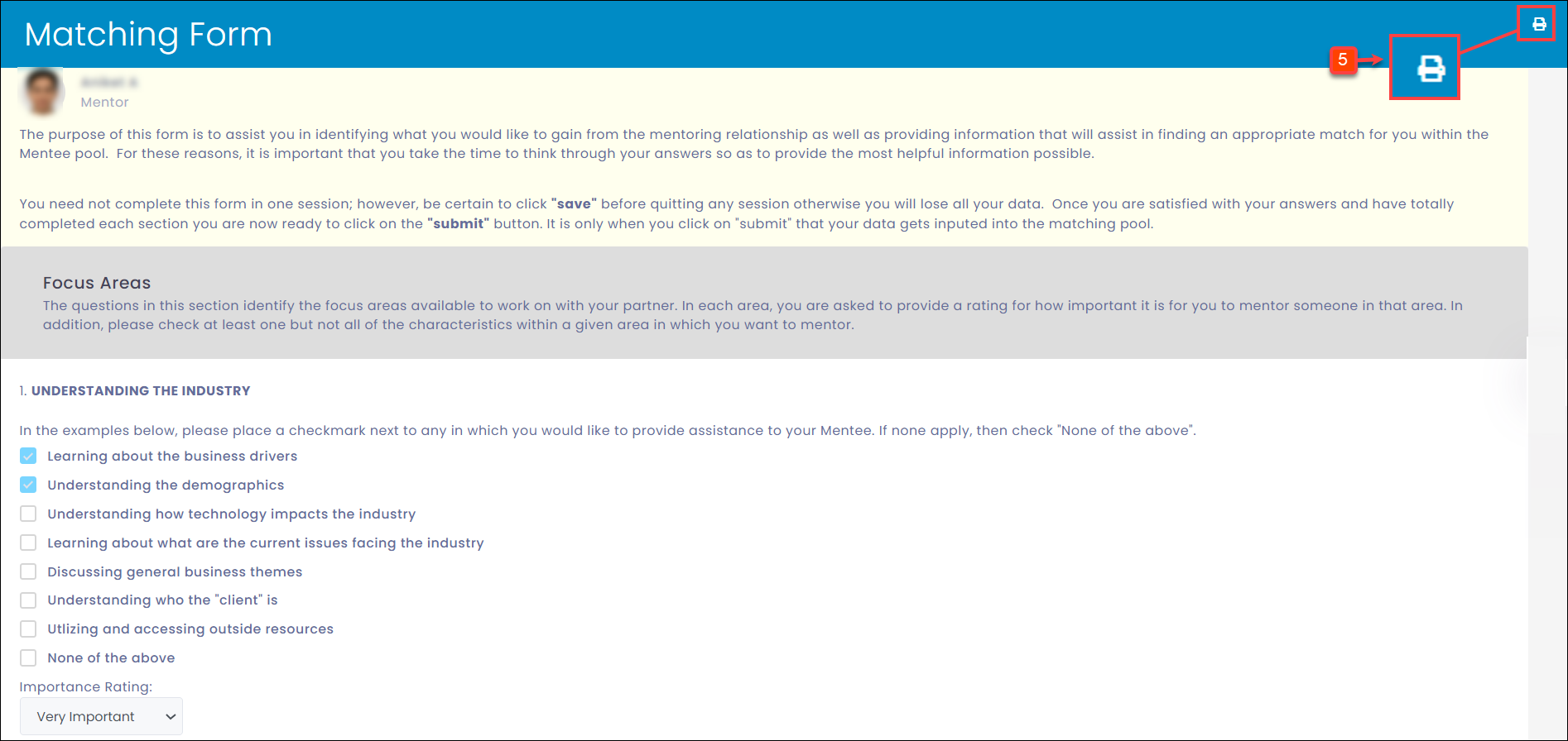 Download The Matching Forms - Mentoring Complete